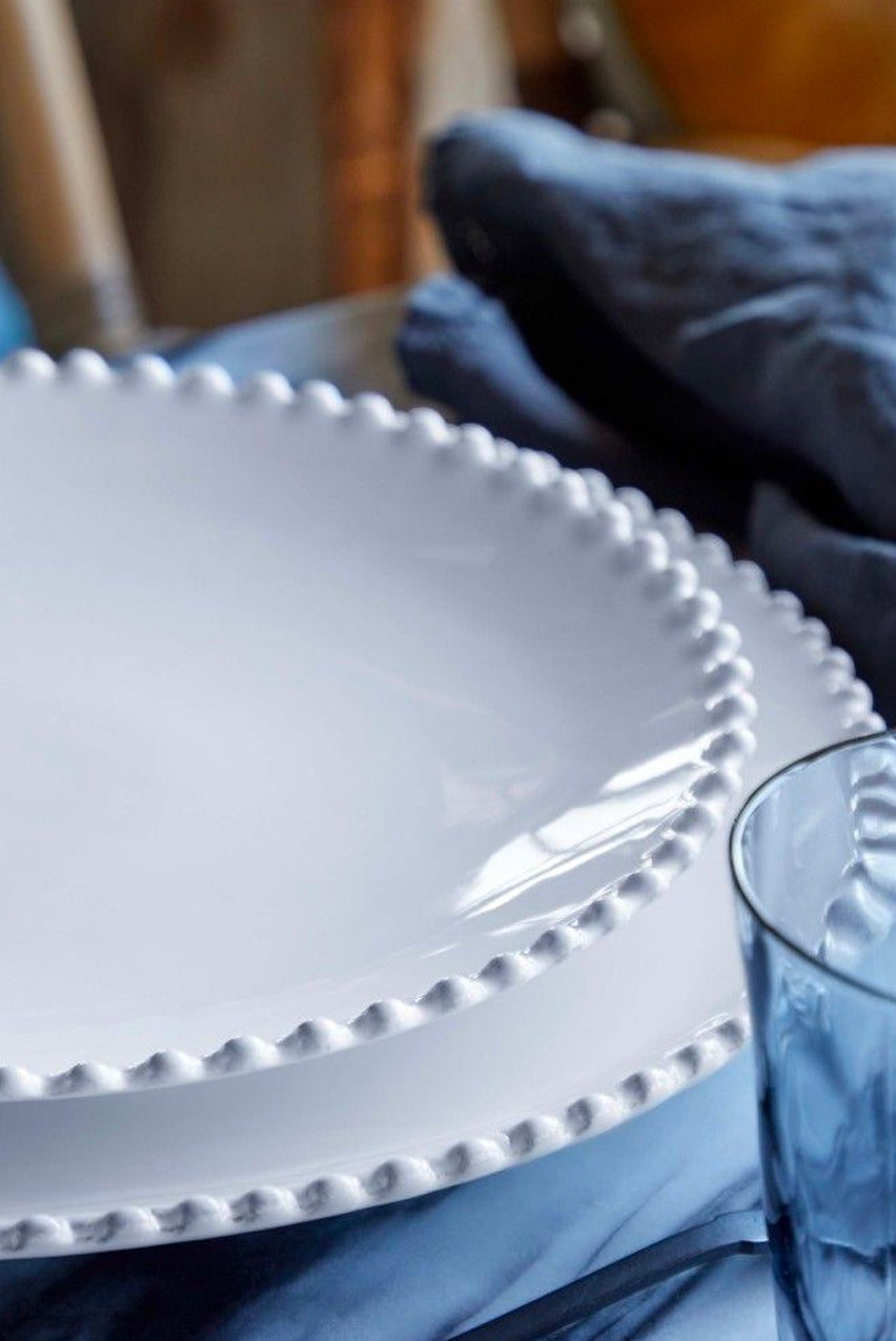PEARL WHITE FLAT PLATE