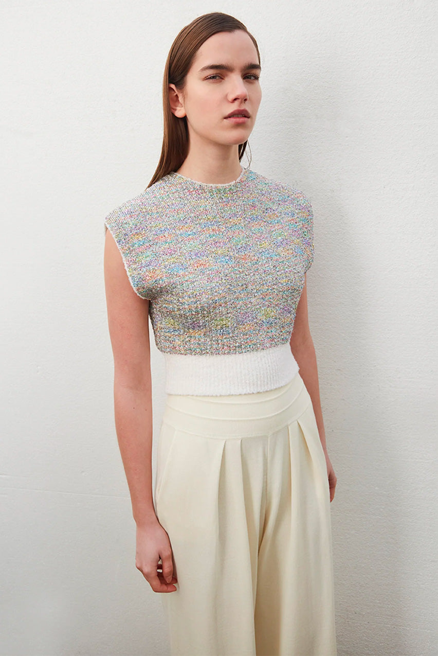 GLITTER KNIT TOP