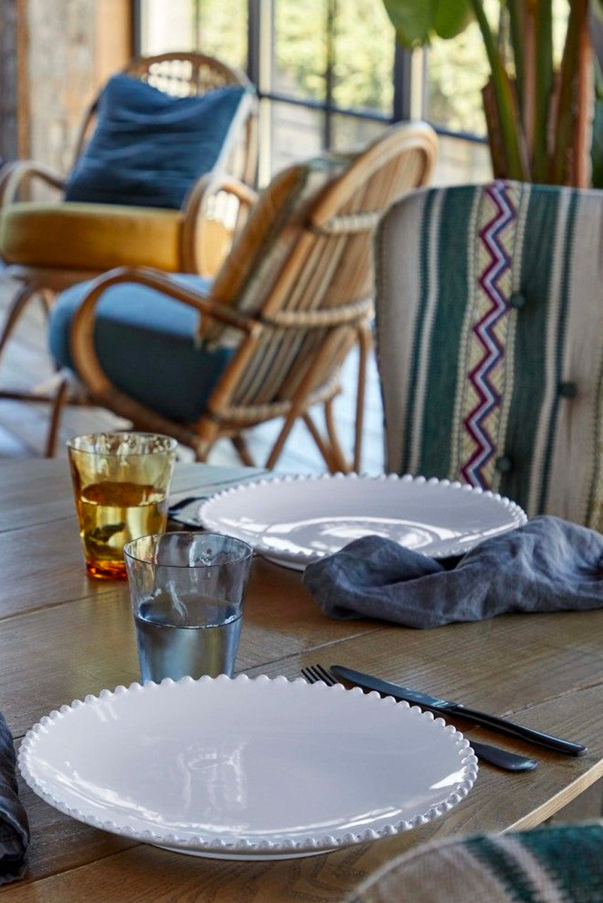 PEARL WHITE FLAT PLATE