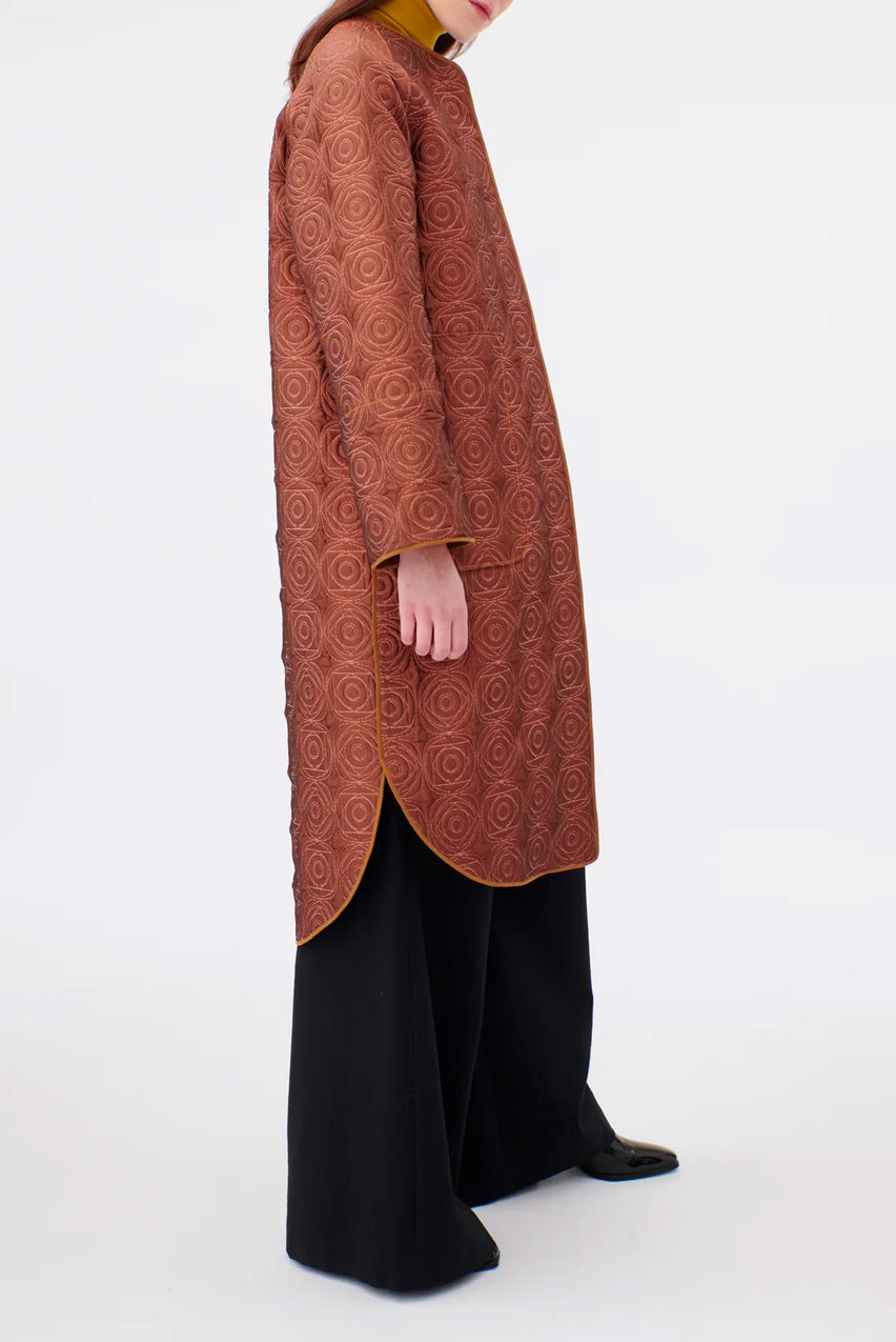 COAT - TERRACOTA
