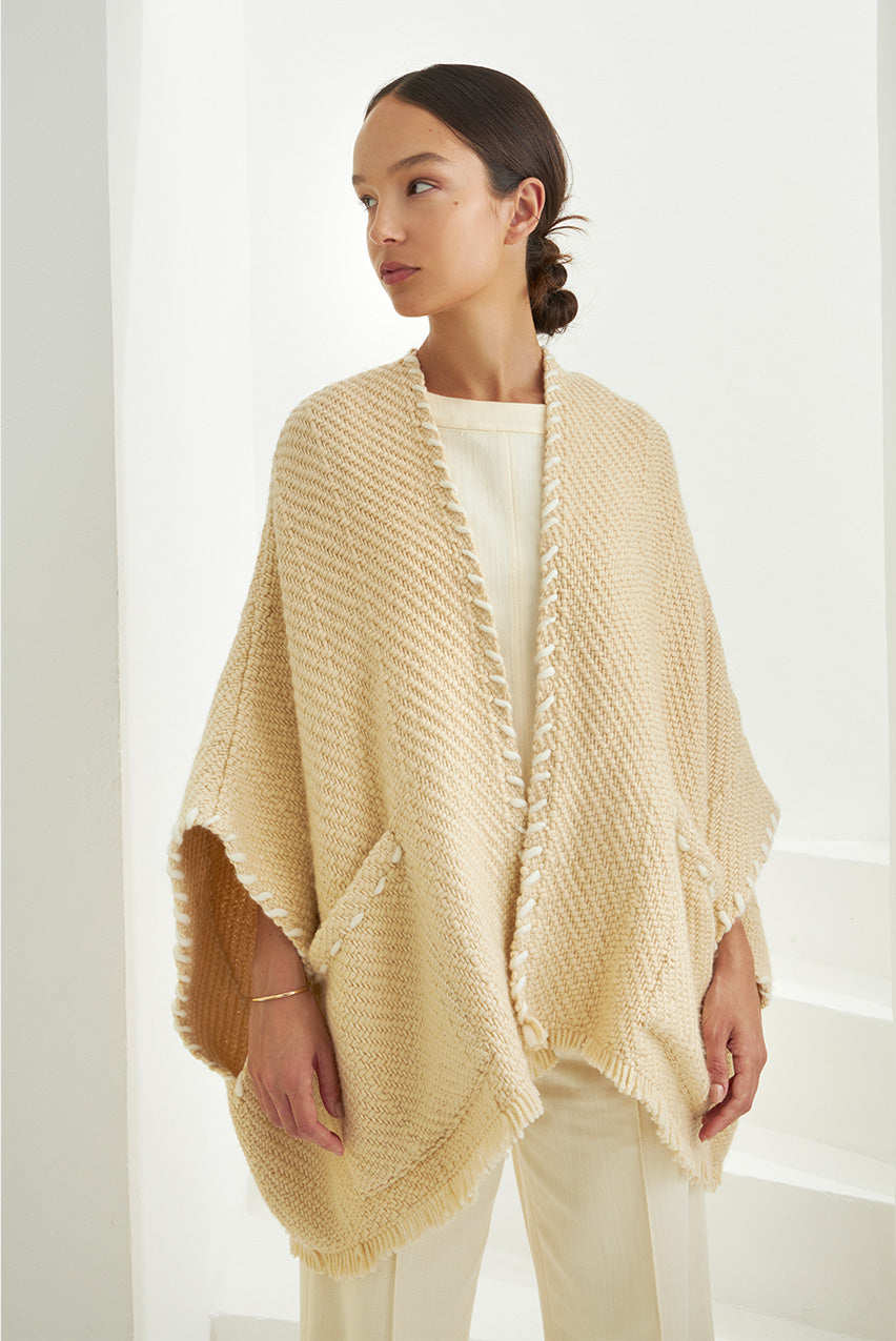 LOSE CARDIGAN ALMONTE LATTE