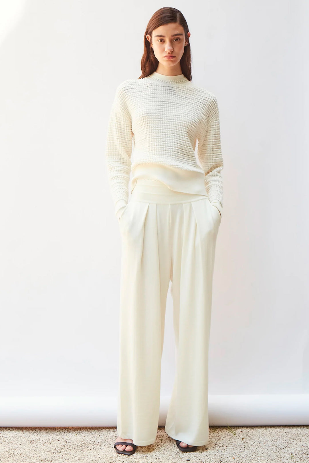 ICONIC HIGH WAISTED FLUID KNIT