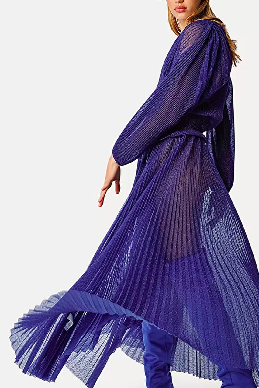 Dress top jacquard glitter