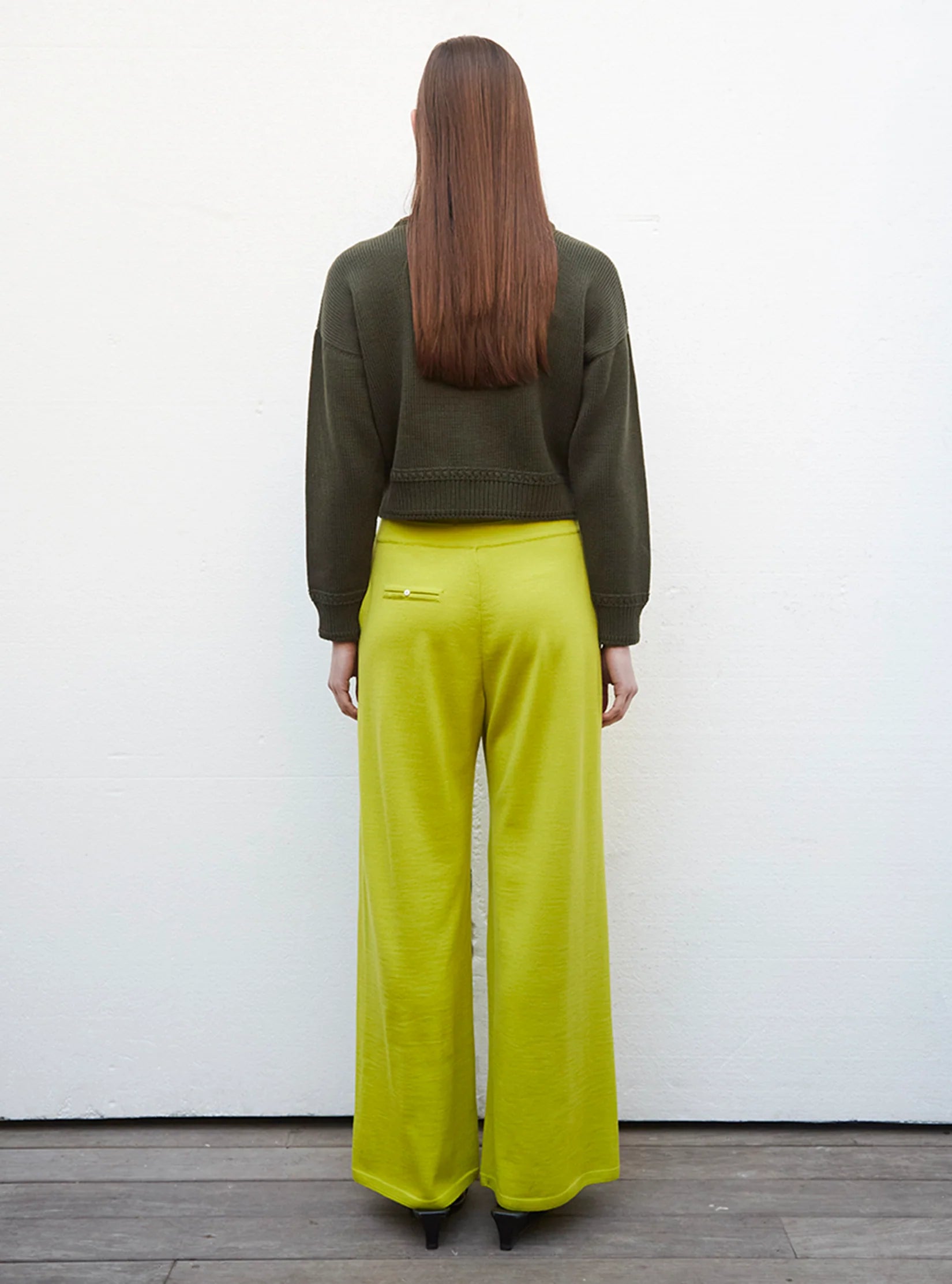 KNIT TROUSERS