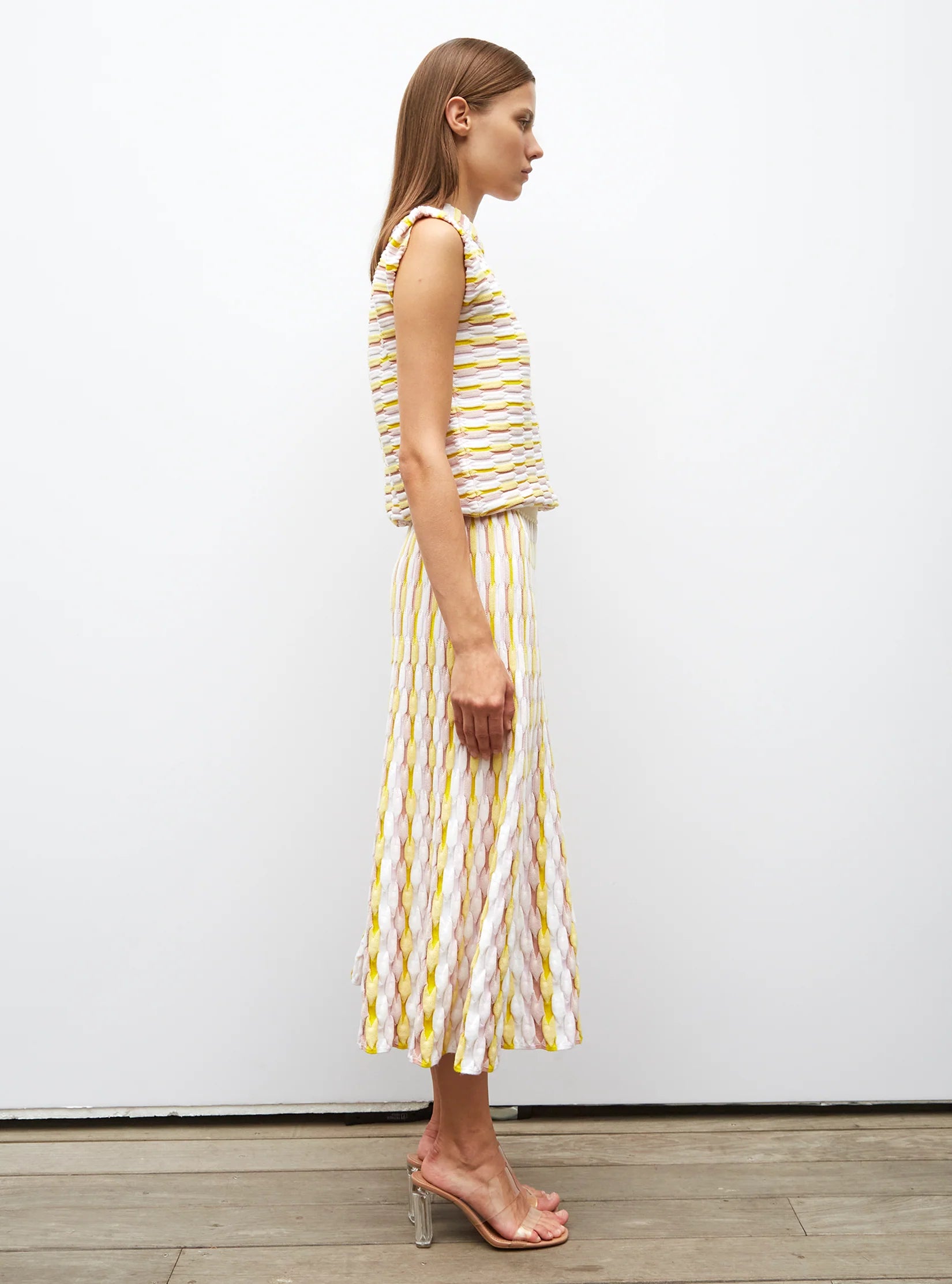 ZELLIGE STIT COUTURE SKIRT