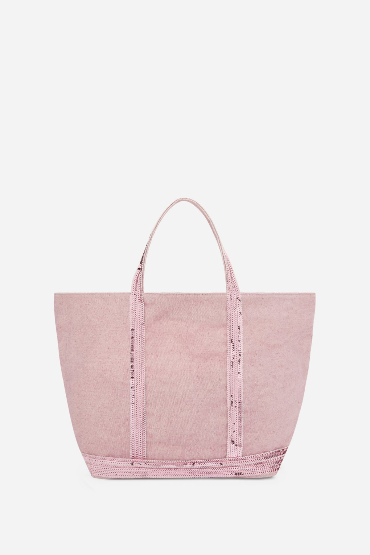 M LINEN & SEQUIN CABAS