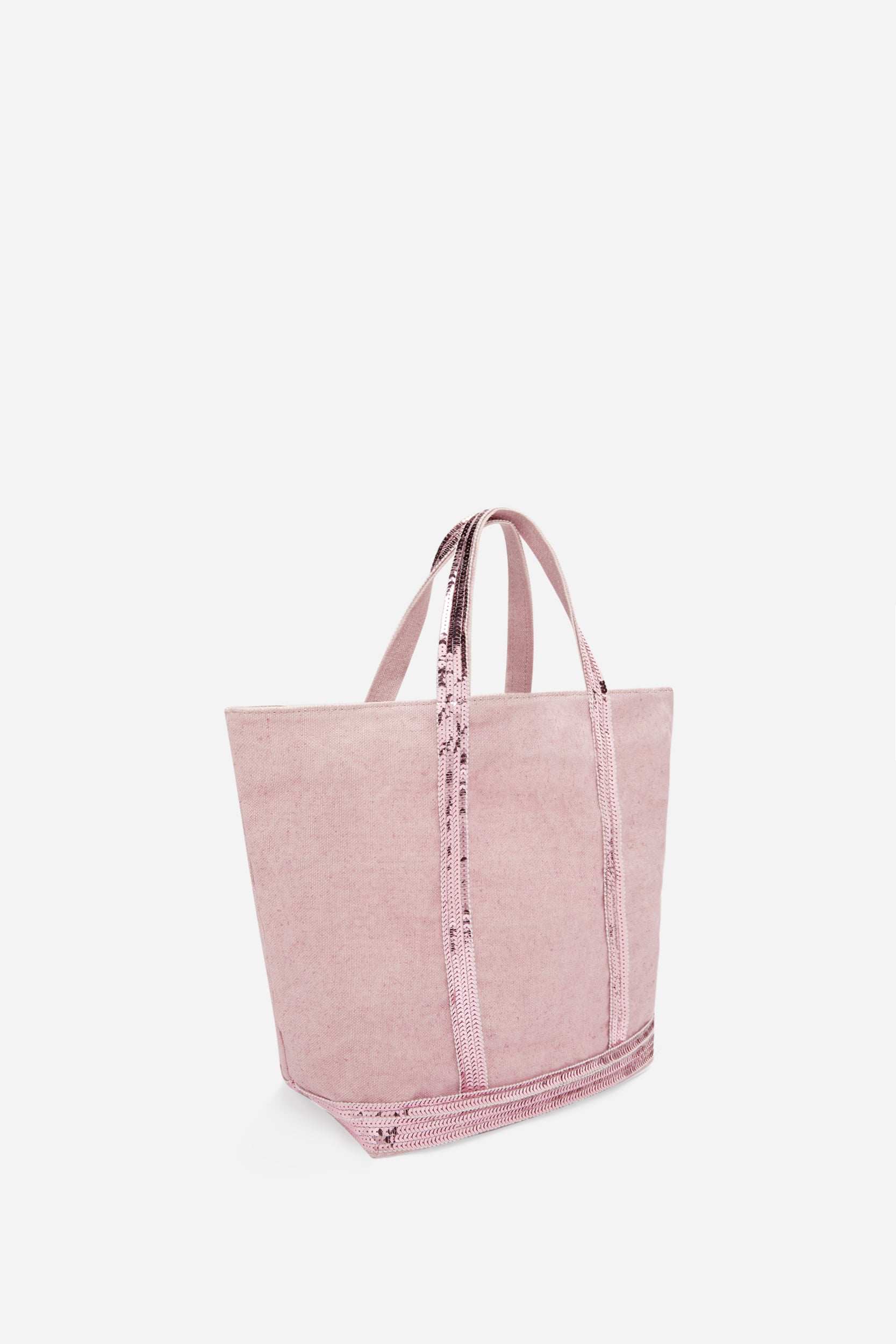 M LINEN & SEQUIN CABAS