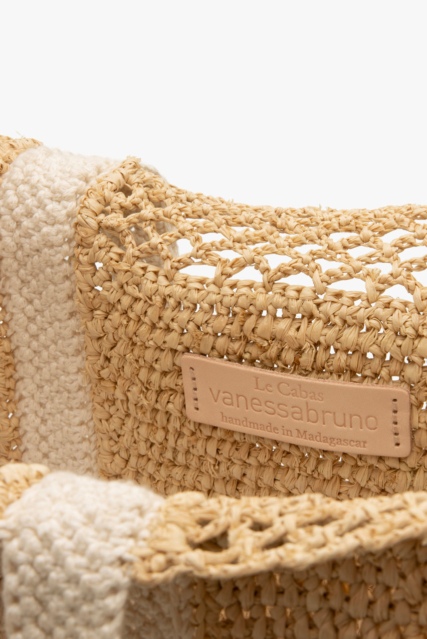 RAFFIA TOTE L