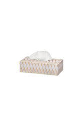 FLAT WAVY LAVENDER TISSUE BOX