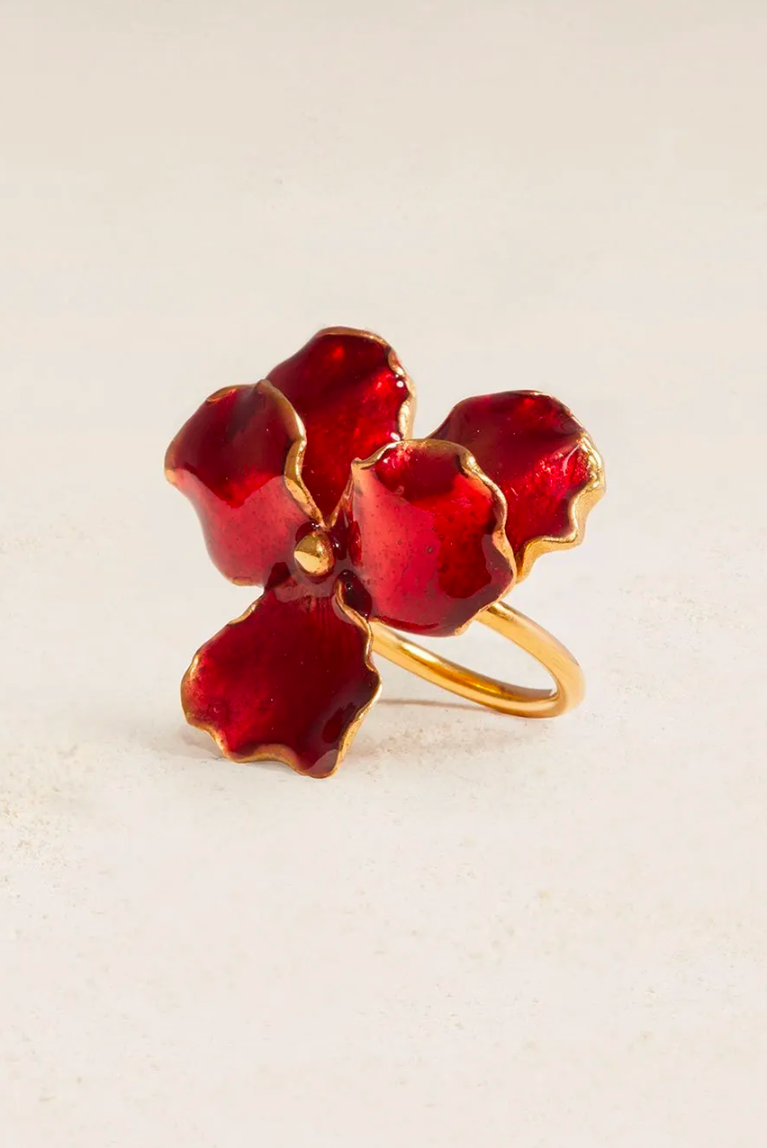 RING PANZE IN CHERRY