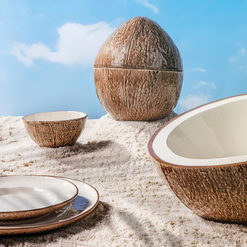 DESSERT PLATE 21 CM - COCONUT
