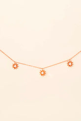 5 DIAMONDS NECKLACE