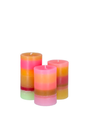 MULTICOLORED CANDLES N4