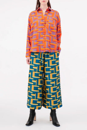 SHIRT - POP ART MAZE BLUSE