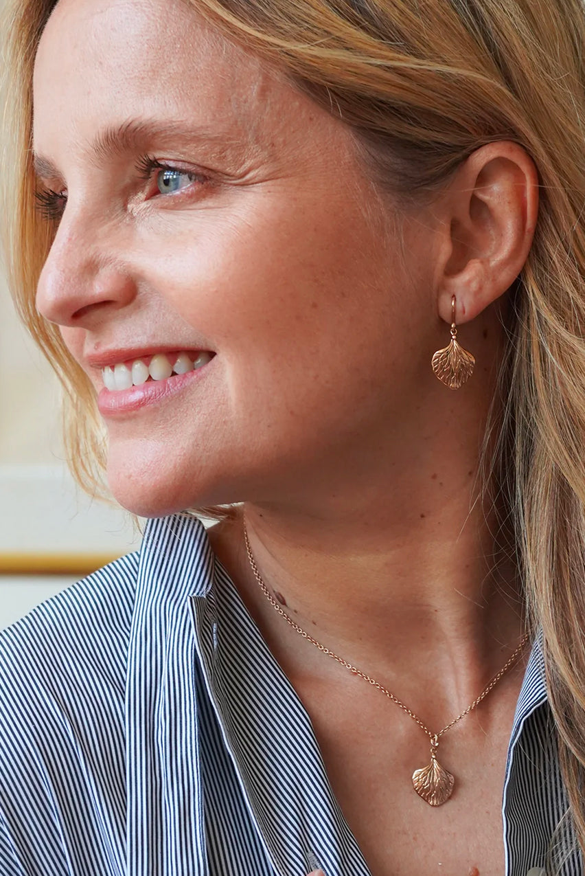 HYDRANGEA PETAL EARRINGS