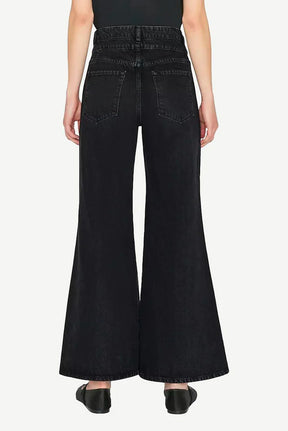 DOUBLE WAIST BAND CROP PALAZZO