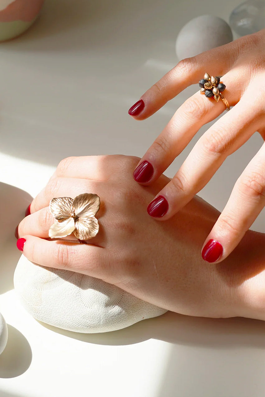 HYDRANGEA FLOWER RING