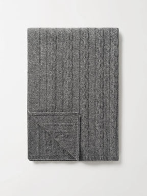 CABLE KNIT SCARF