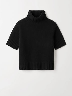 SHORT SLEEVE TURTLENECK