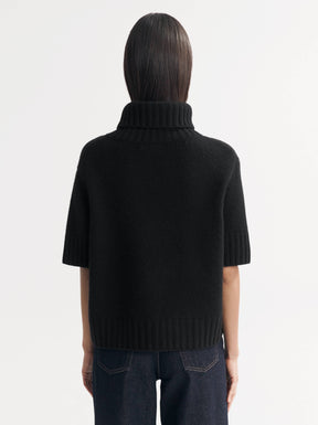 SHORT SLEEVE TURTLENECK