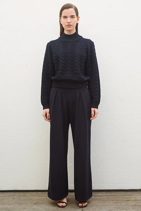 COUTURE IRISH KNIT TOP