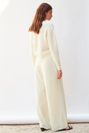 ICONIC HIGH WAISTED FLUID KNIT