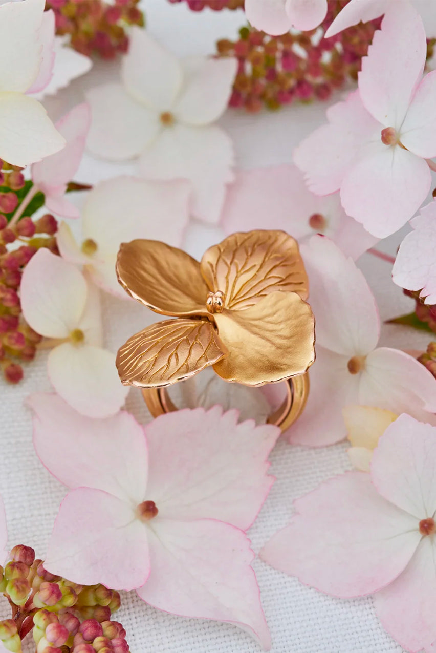 HYDRANGEA FLOWER RING