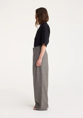 WIDE LEG DOUBLE TROUSERS