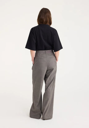 WIDE LEG DOUBLE TROUSERS