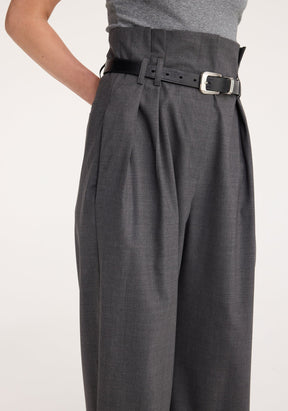 HIGH WAISTED PAPERBAG TROUSERS