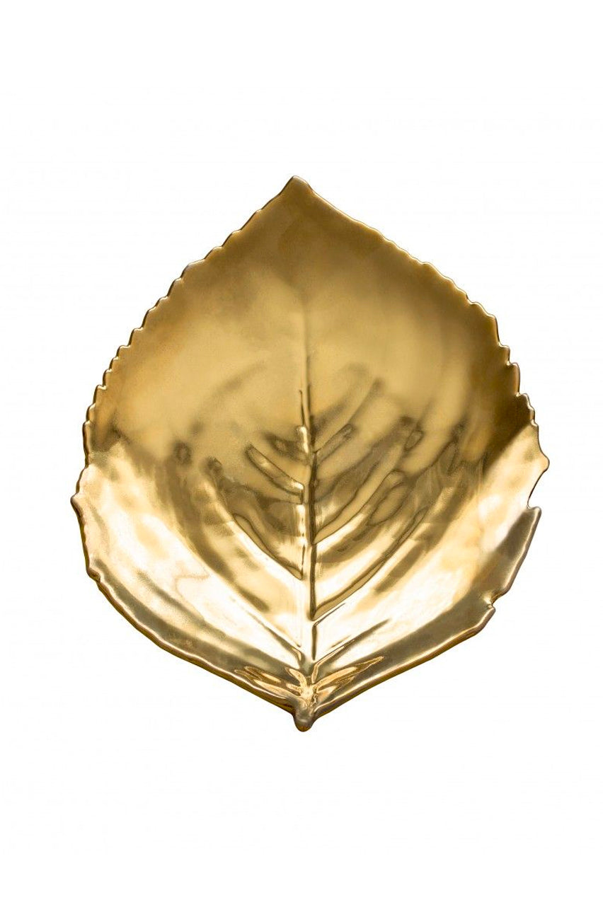 HYDRANGEA LEAF - GOLD