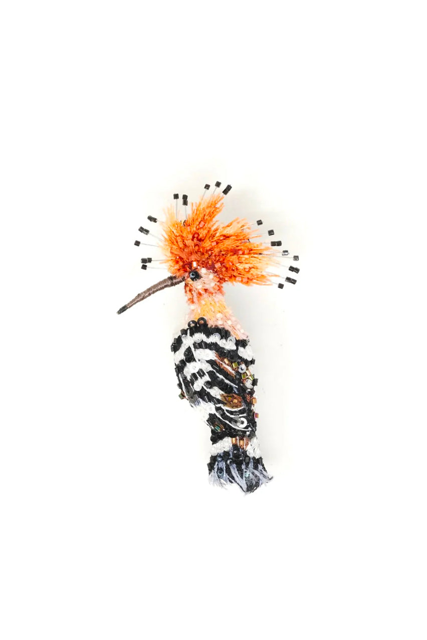 EURASIAN HOOPOE BROCHE