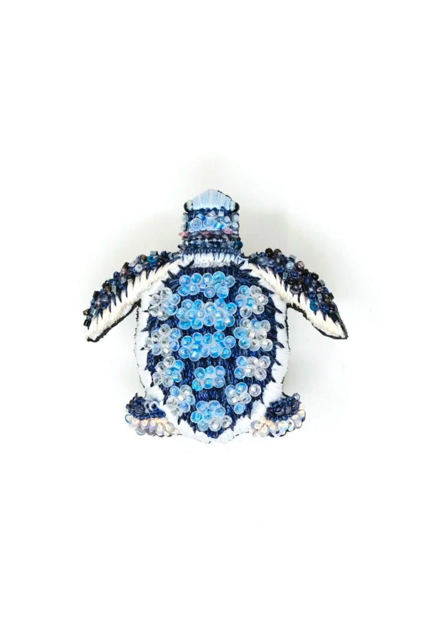 FLATBACK TURTLE BROOCH