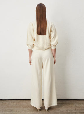 V-NECK COUTURE KNIT CARDIGAN