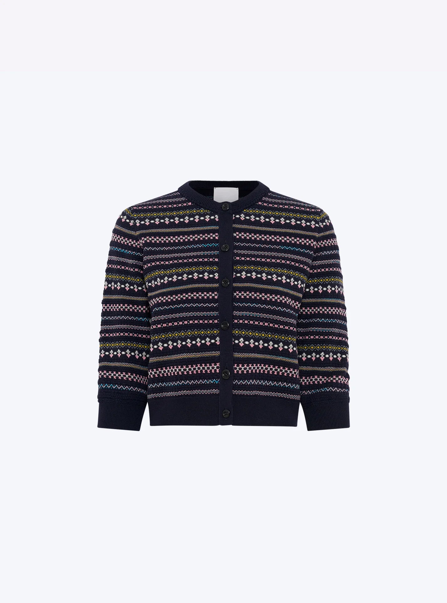 CARDIGAN MOTIFS MINI FAIR ISLE