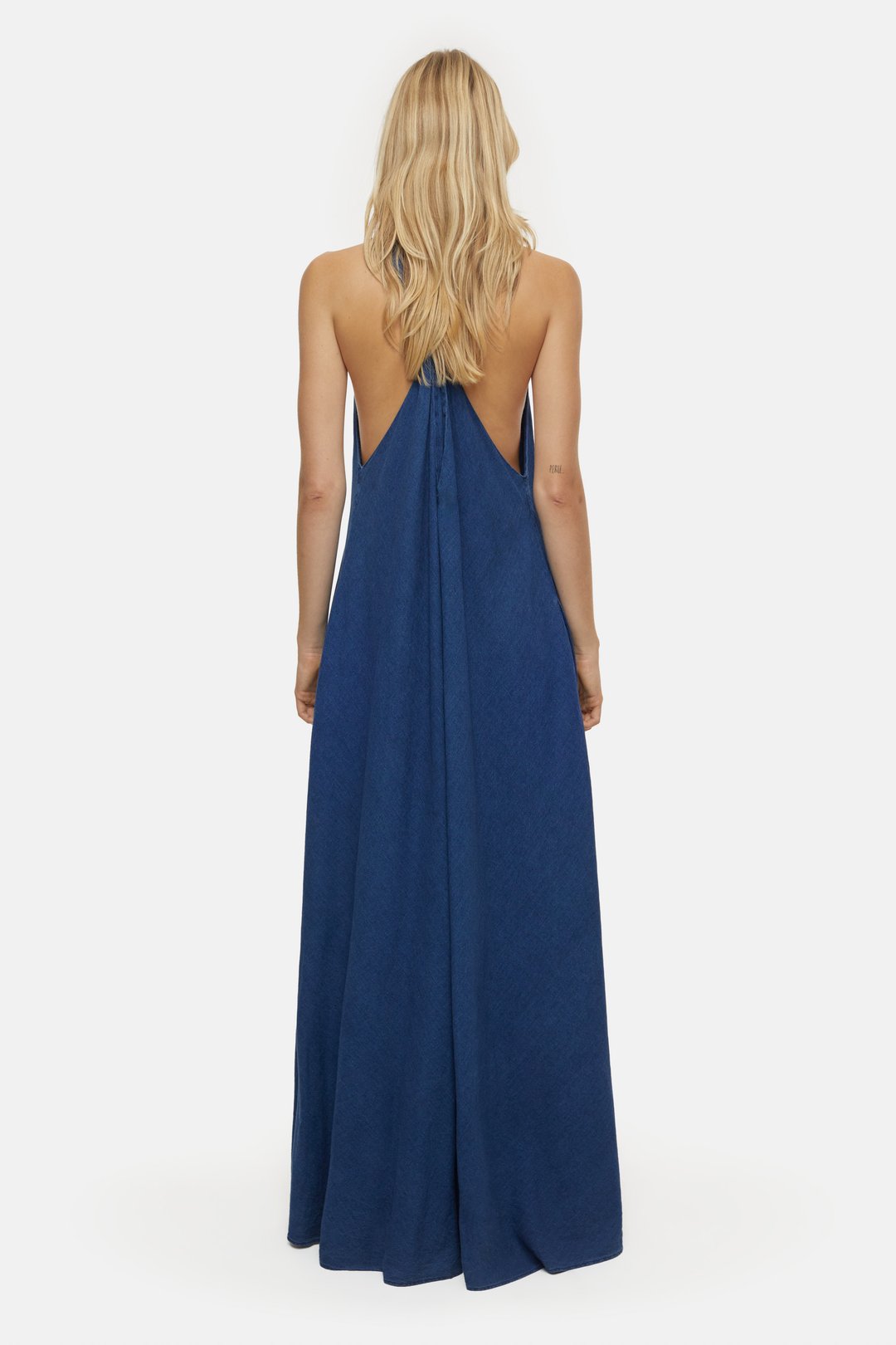 MAXI DRESS KNOTTED STRAPS