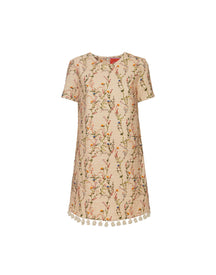 MINI SWING DRESS EMBROIDERED