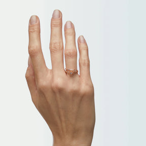 CACTUS VANILLE RING MM DIAMOND