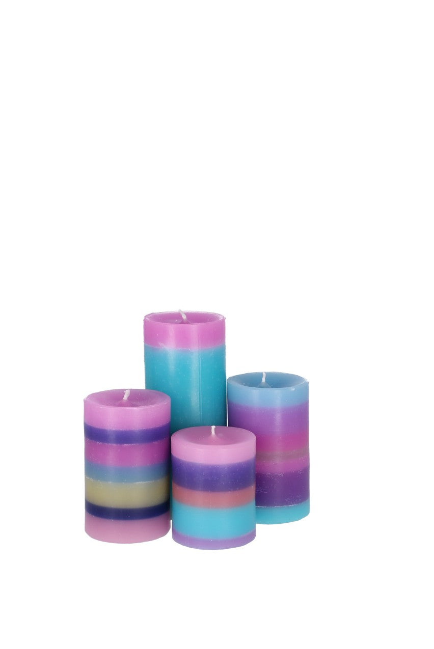 MULTICOLORED CANDLES N3
