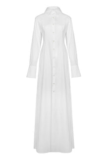 A LINE MAXI SHIRTDRESS