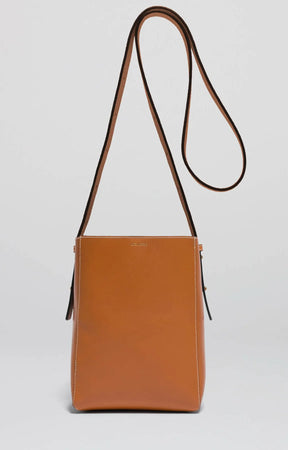 Parker M | Tan smooth - Long Strap