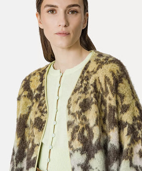 MOHAIR ALPACA JACQUARD COAT