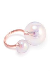 BAGUE DANS MA BULLE 2 PERLES