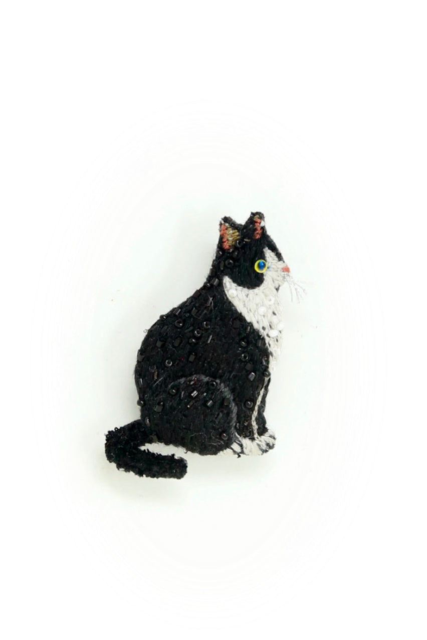 MAINE COON CAT BROOCH