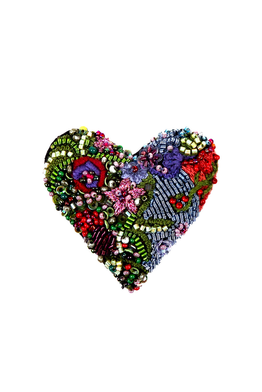 BROCHE BLOOMING HEART