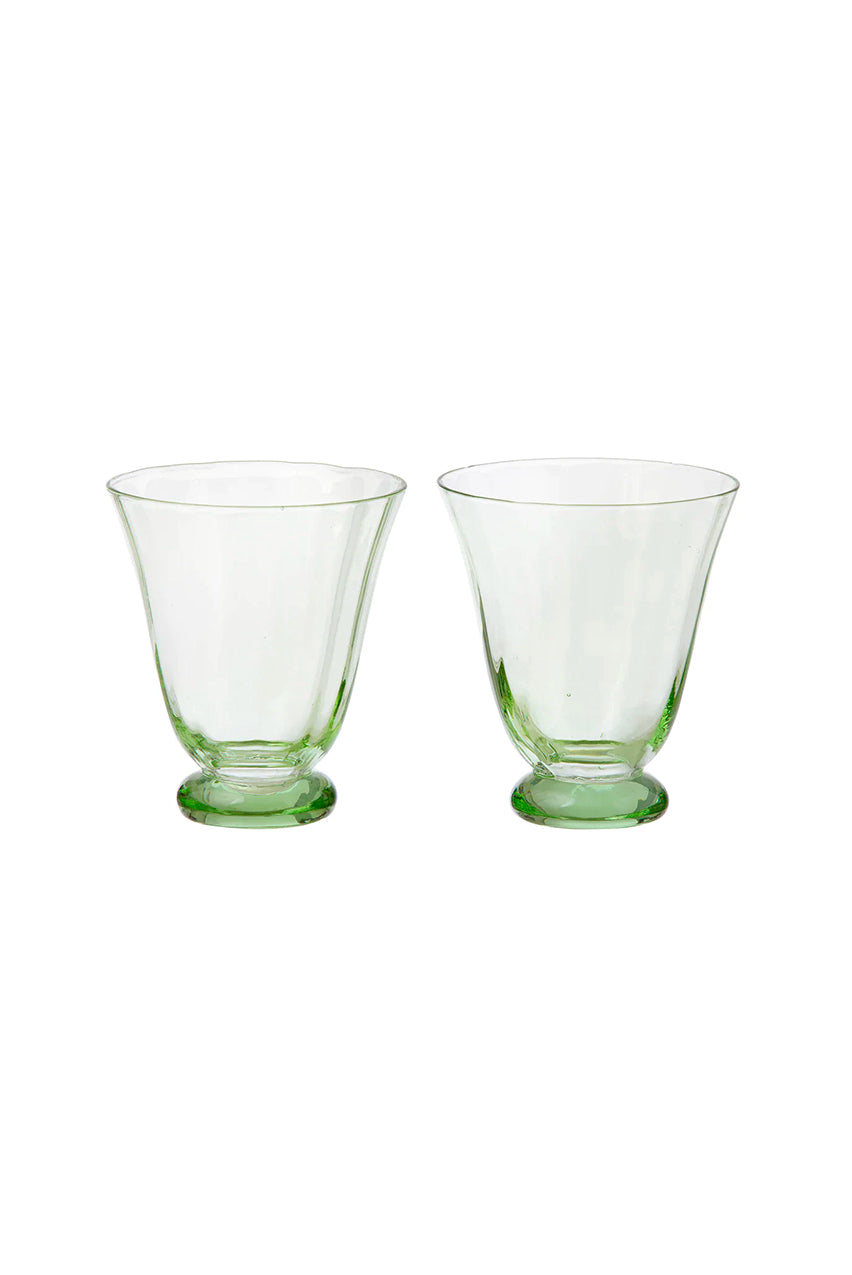 WATER GLASSES TRELLIS IVY (2 PCS)