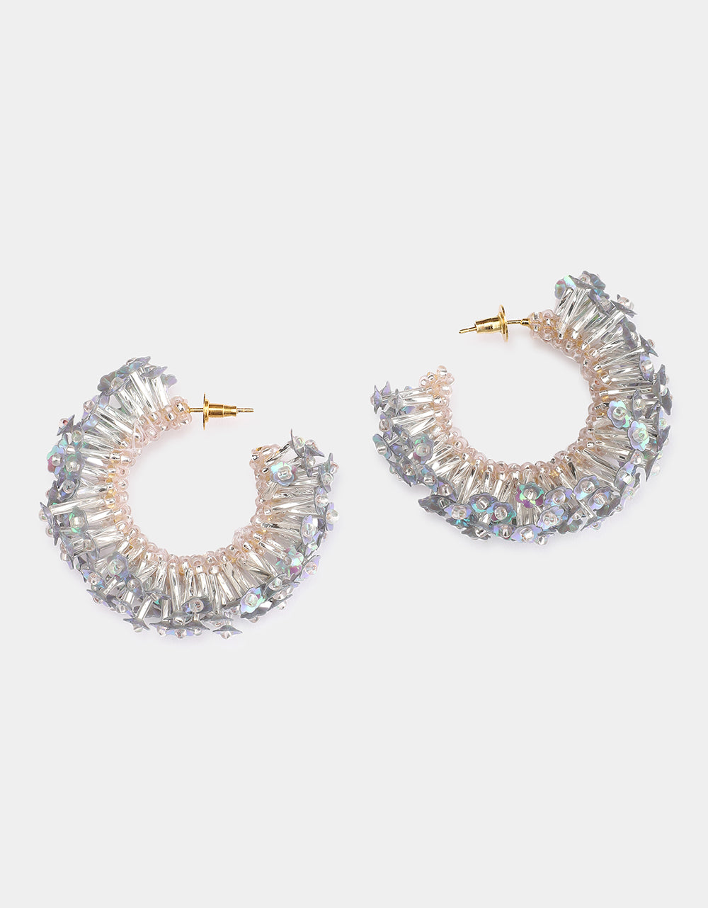 BOUCLES D'OREILLES BLOSSOM HOOPS SMALL
